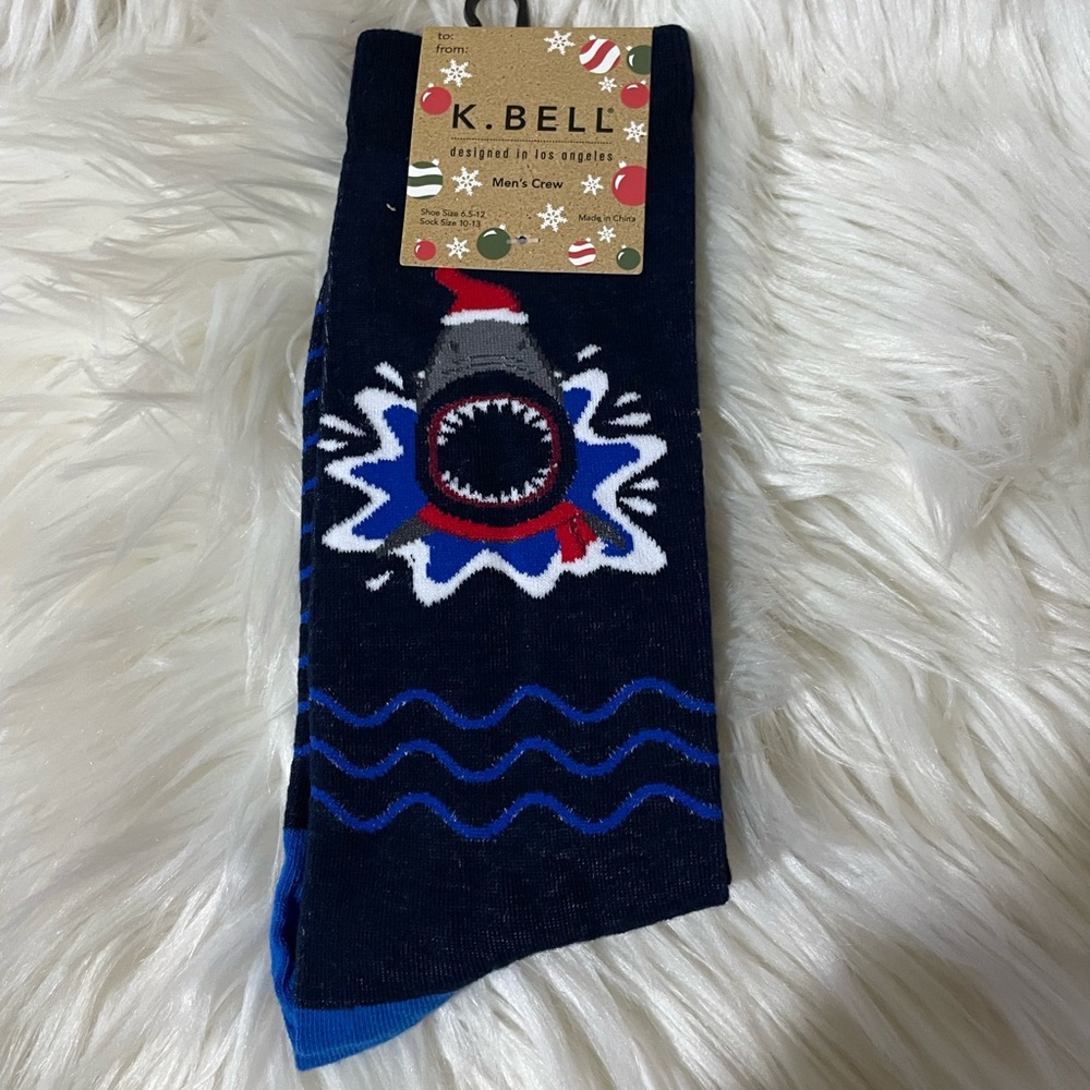 🦋5/$25 K. Bell crew socks